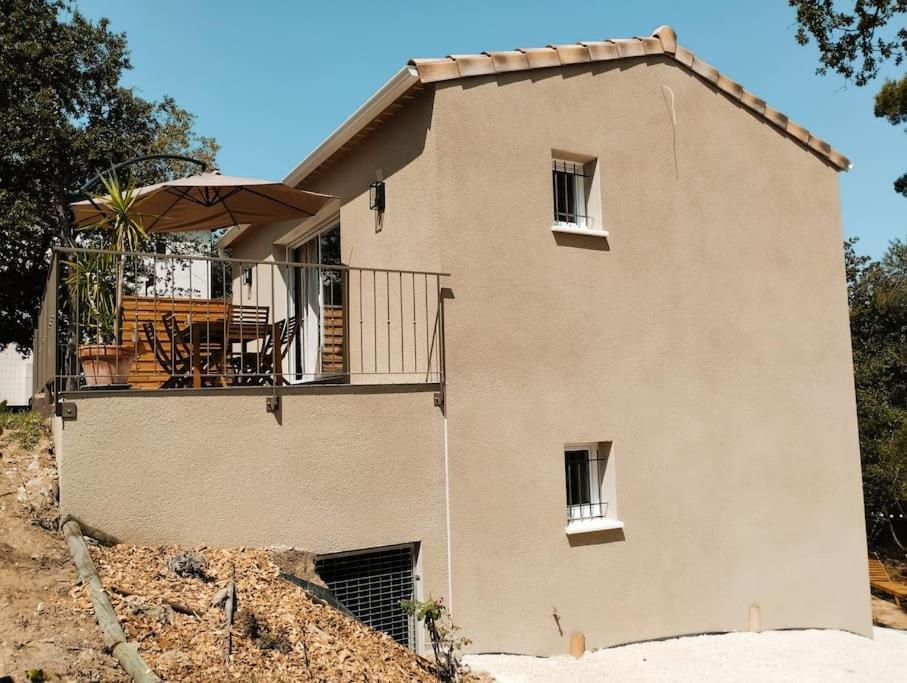 Charmante Maison Avec Jardin Aux Portes Des Gorges De L'Ardeche Saint-Julien-de-Peyrolas Екстериор снимка