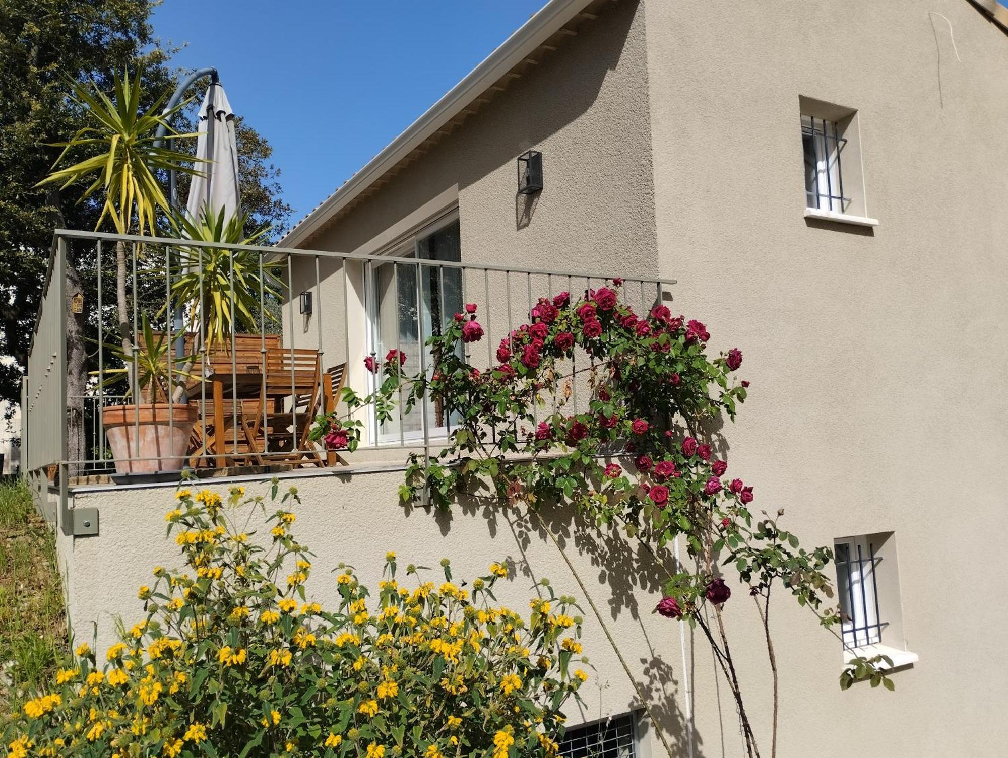 Charmante Maison Avec Jardin Aux Portes Des Gorges De L'Ardeche Saint-Julien-de-Peyrolas Екстериор снимка